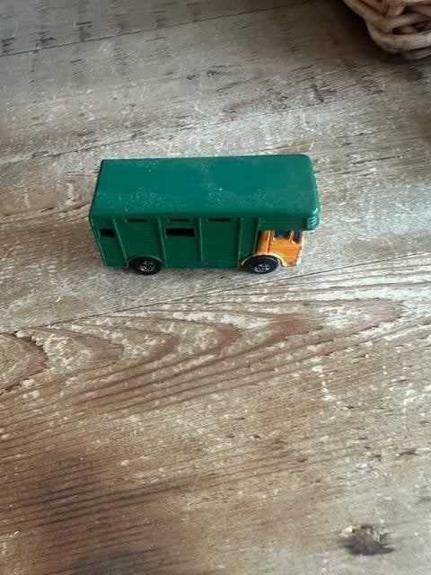 matchbox  series N 17 Horse box truck, Ophalen, Gebruikt, Bus of Vrachtwagen, Matchbox