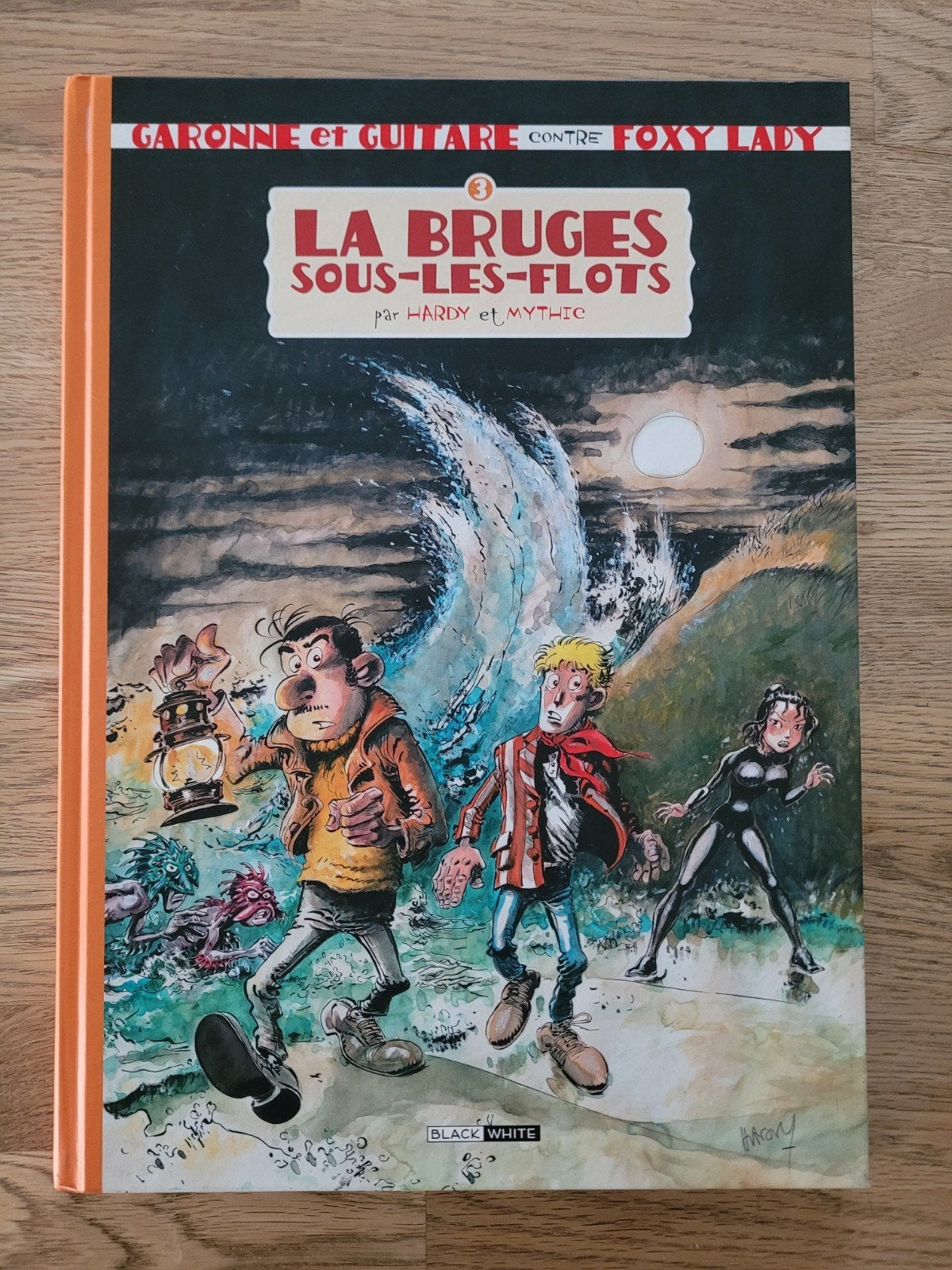 La Bruges sous les flots TL 1000 ex + dédicace HARDY, Une BD, Enlèvement ou Envoi, Neuf, Marc Hardy