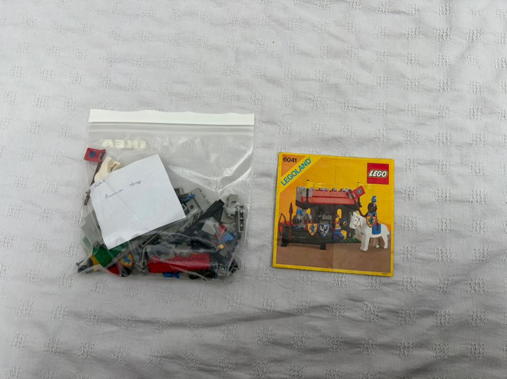 Lego 6041 armor shop, Ophalen of Verzenden, Compleet, Lego