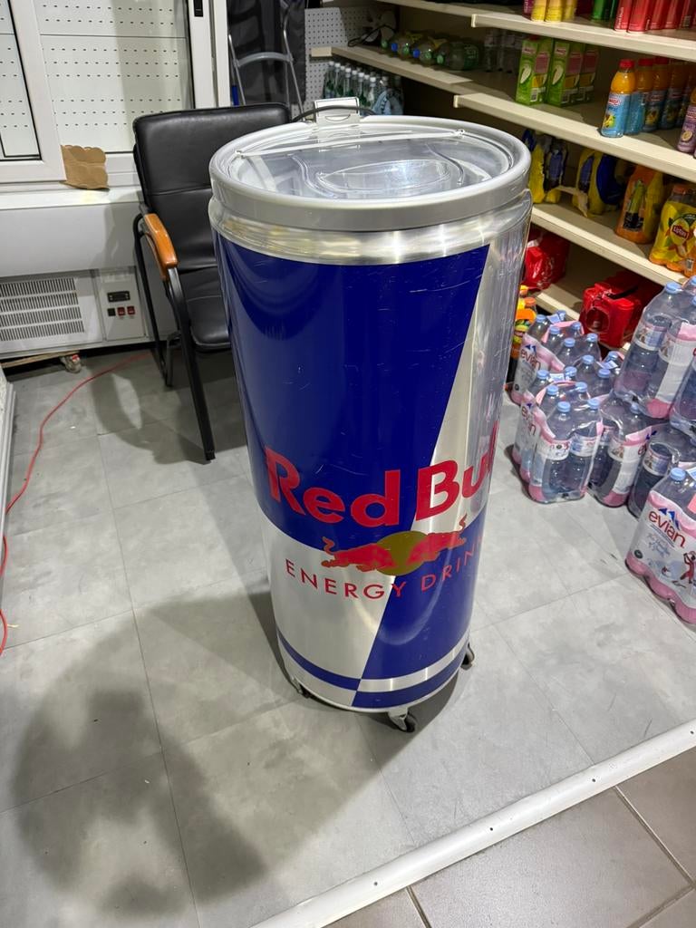 Frigo redbull canette, Elektronische apparatuur, Koelkasten en IJskasten, Ophalen, 120 tot 140 cm, Minder dan 75 liter, 45 tot 60 cm