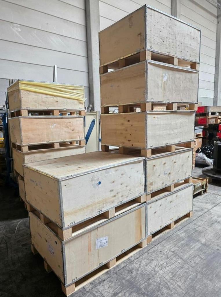 Pallet boxen, Enlèvement, Palette