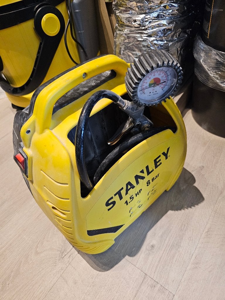 Stanley compressor, Ophalen, Gebruikt