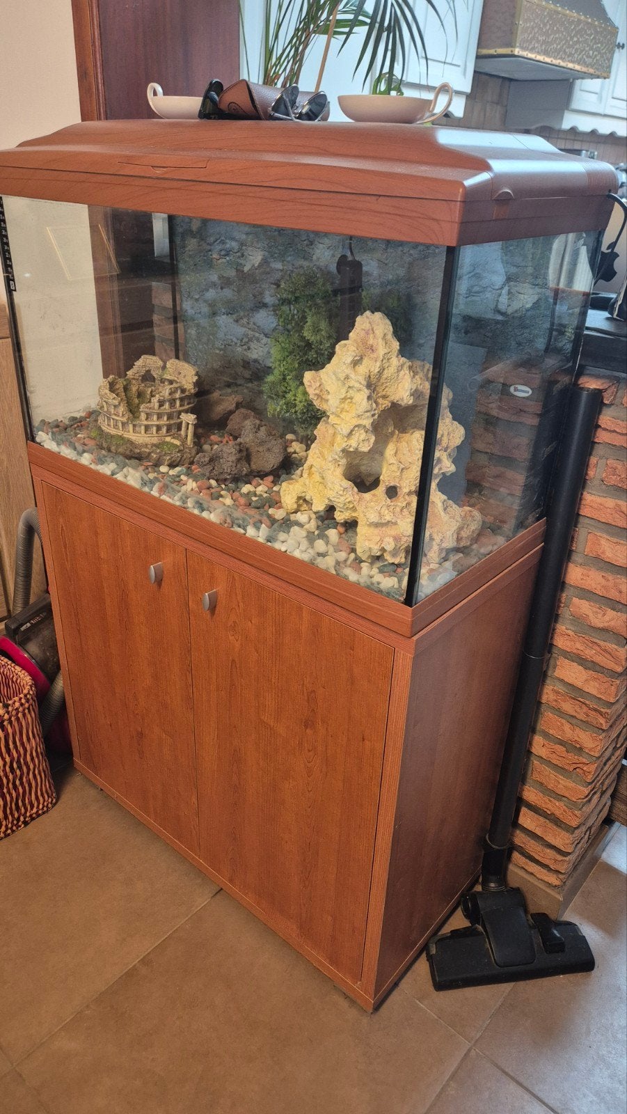 aquarium met onderkast, Ophalen, Filter