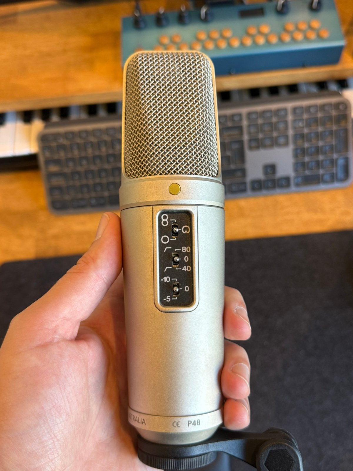 Rode NT2-A studio condensator microfoon, Muziek en Instrumenten, Ophalen of Verzenden, Zo goed als nieuw