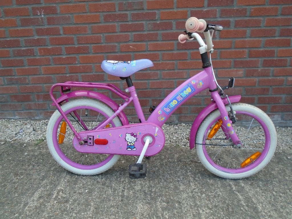 Kinderfiets HELLO KITTY, Vélos & Vélomoteurs, Vélos | Filles, Frein à rétropédalage, Enlèvement, Utilisé, Frein à main