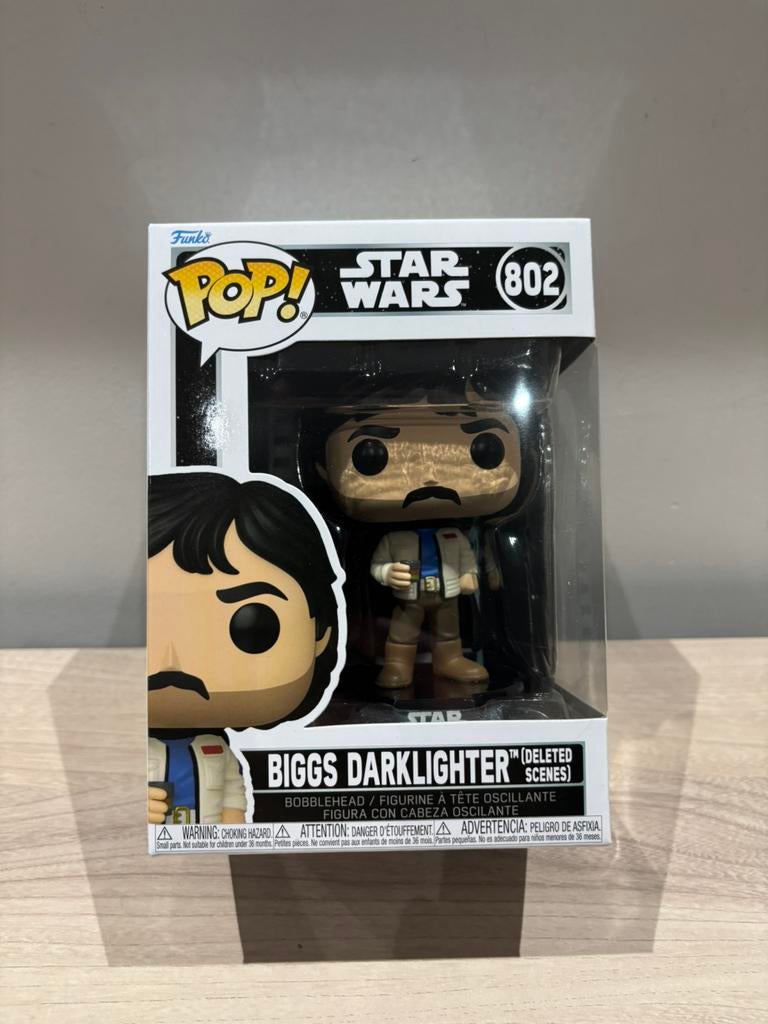 Funko Pop Scène supprimée de Star Wars 802 Biggs Darklighter, Collections, Enlèvement ou Envoi