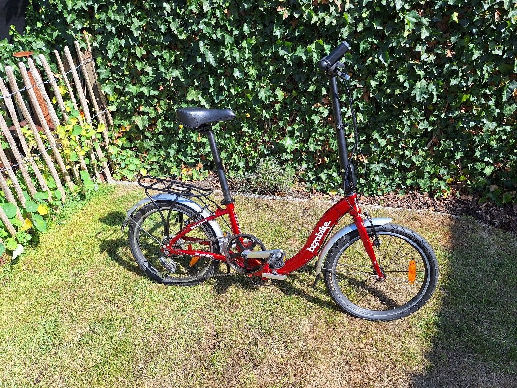 Vouwfiets Bizobike, Fietsen en Brommers, Ophalen, Velgrem, Versnellingen, Zo goed als nieuw