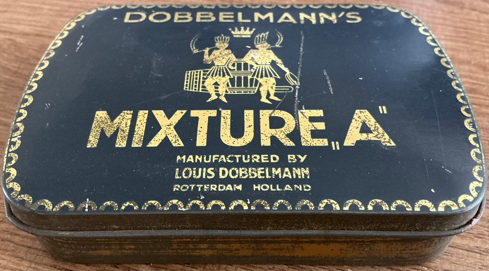MÉLANGE DOBBELMANN A/ROTTERDAM/boîte à tabac, Enlèvement ou Envoi, Comme neuf, Boite à tabac ou Emballage