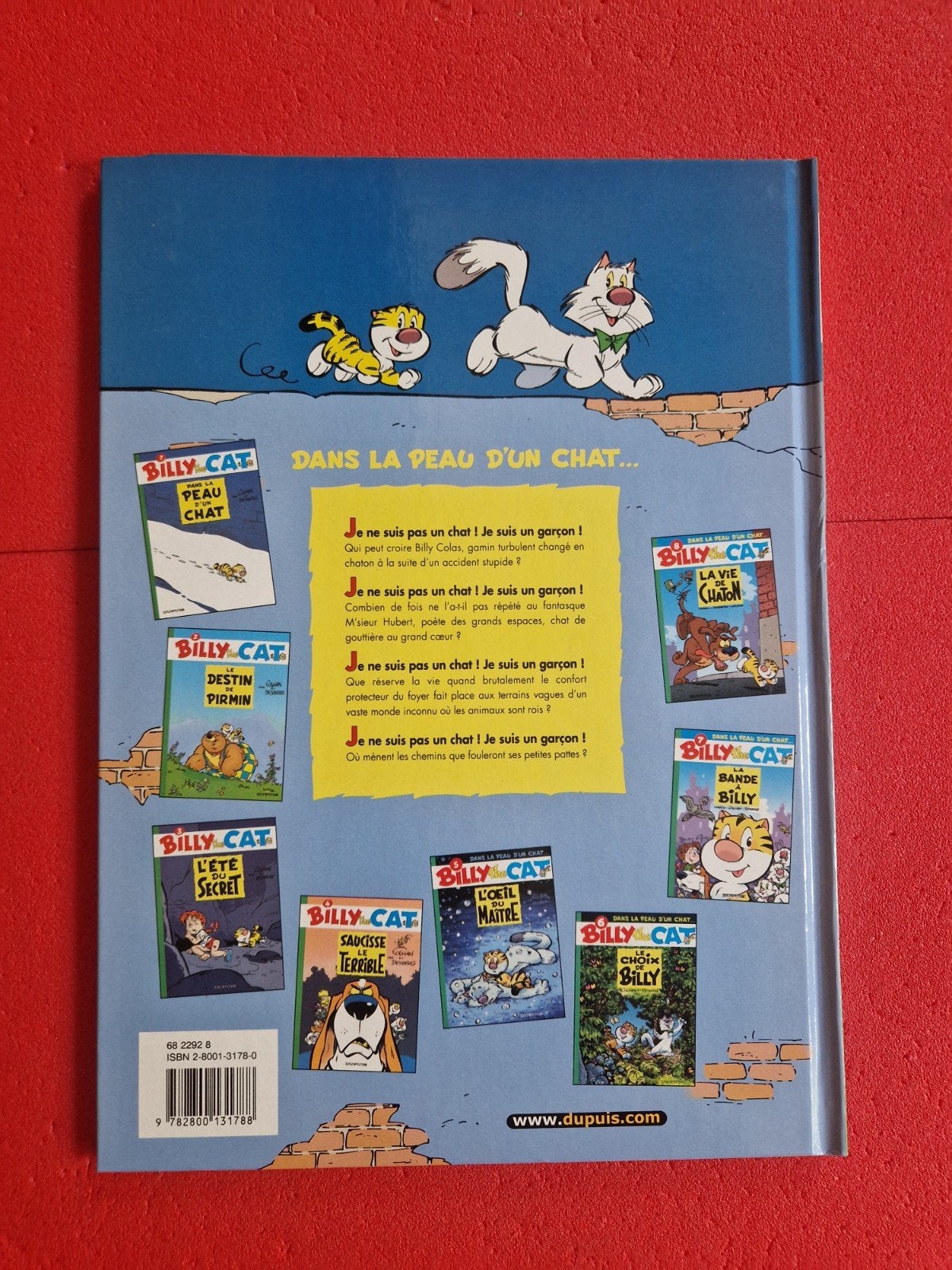 Bd Billy the cat 8,EO, Livres, Enlèvement ou Envoi