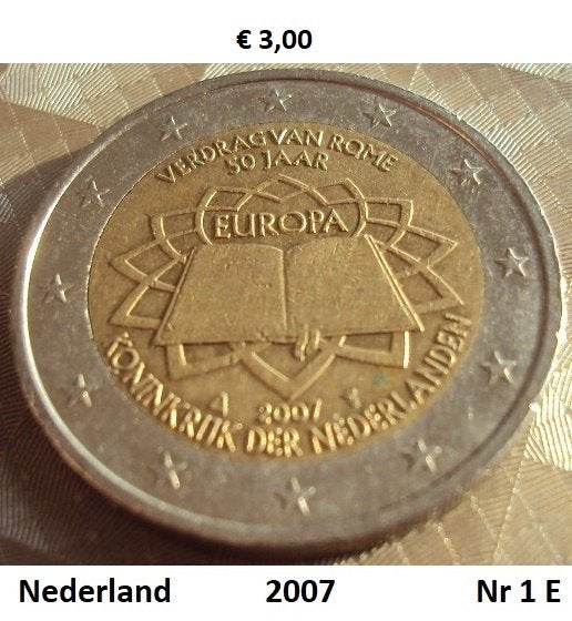 2 euromunten Nederland, Ophalen of Verzenden, 2 euro, Losse munt