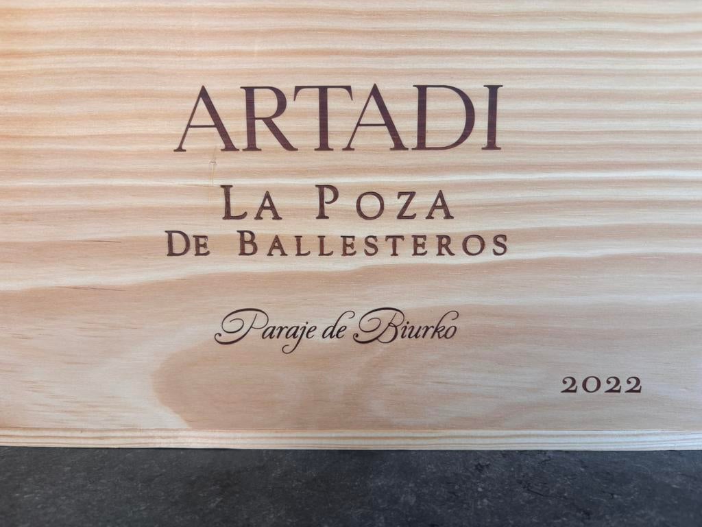 Artadi La Poza De Ballesteros 2022 kist 6 flessen, Enlèvement, Comme neuf