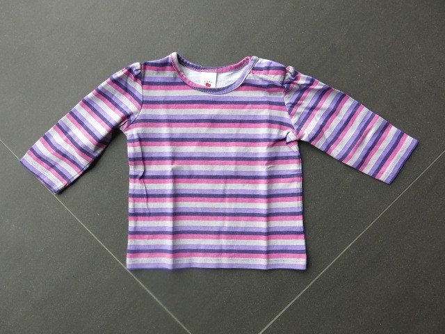 Gestreepte longsleeve van de C&A (maat 68), Gebruikt, C&A, Meisje, Ophalen of Verzenden