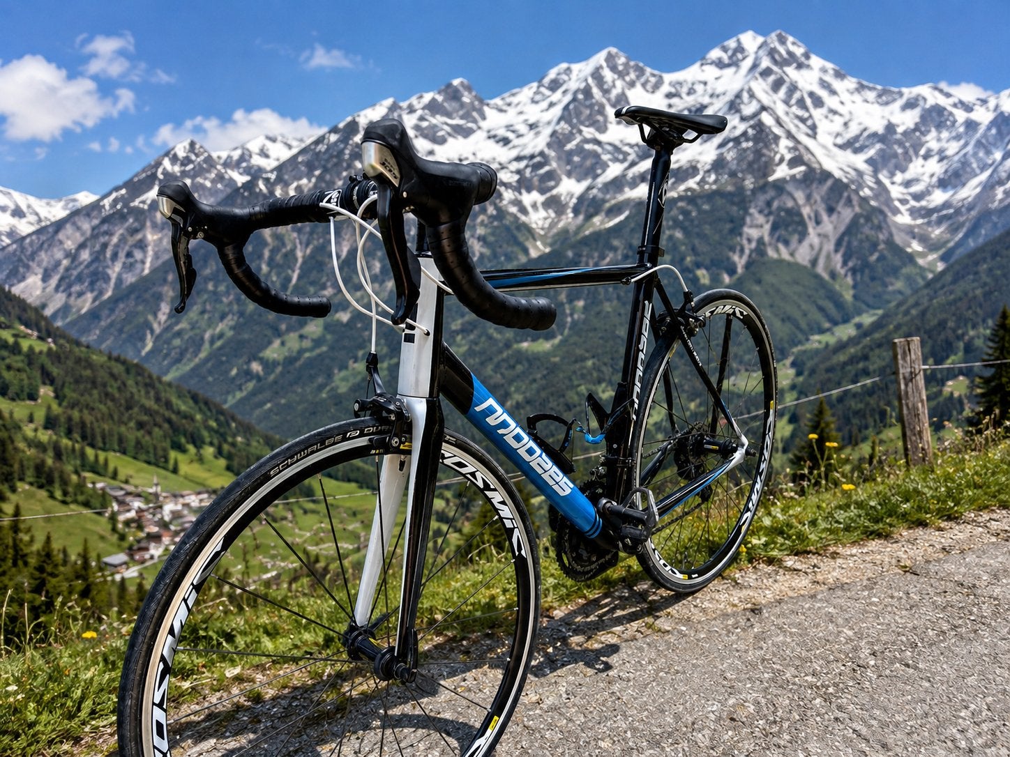 Roues Strada Mavic Cosmic fabriquées sur mesure par Moozes, Enlèvement, Comme neuf