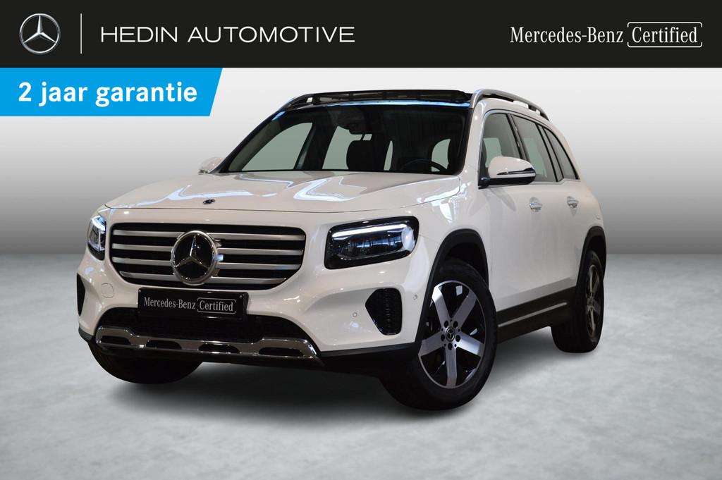 Mercedes-Benz GLB-Klasse 220 4MATIC Luxury Line | Panoramisc, Automaat, Stof, 4 cilinders, Wit