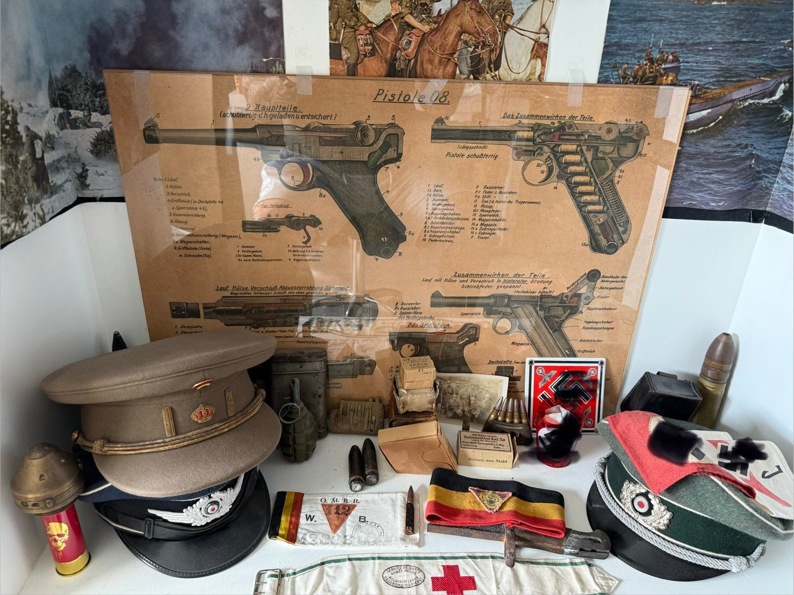 Lot Militaria, Enlèvement ou Envoi
