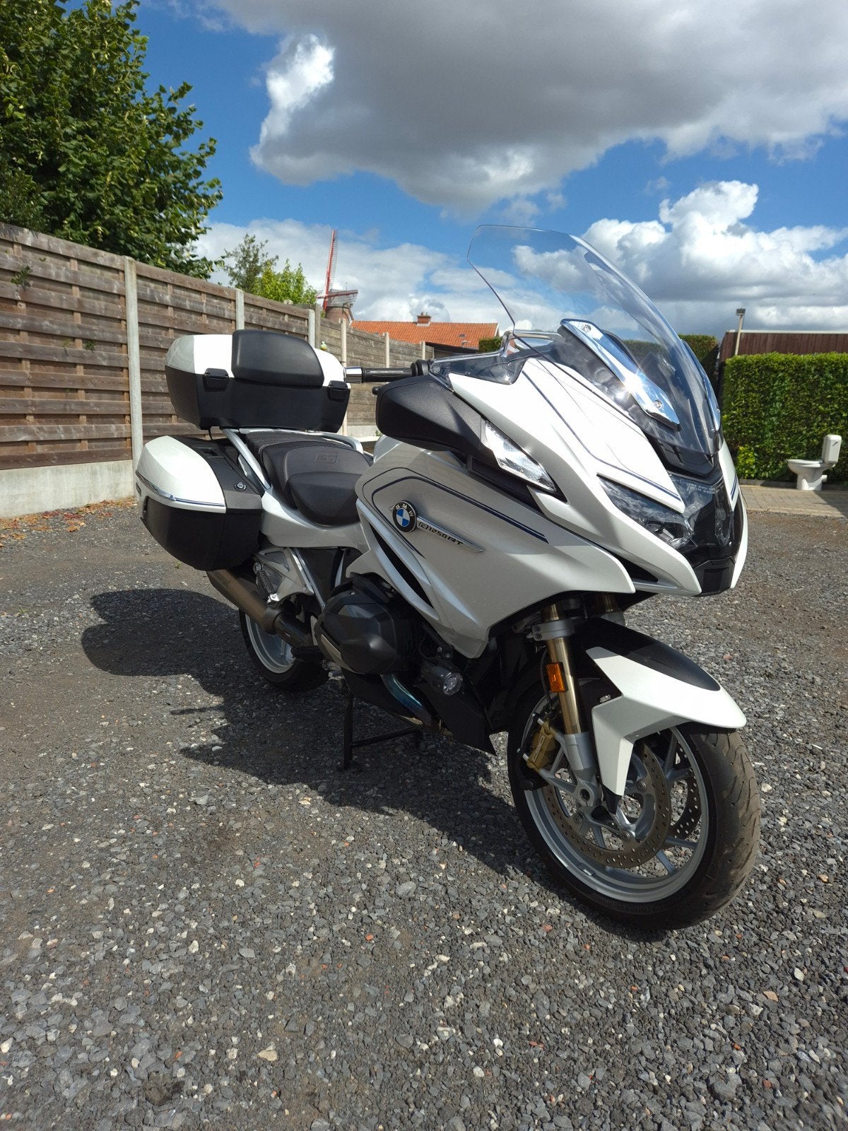 R1250RT, Option 719 Mineral white metalic, Motoren, Motoren | BMW, 2 cilinders, Motorrijbewijs A, Gebruikt, Particulier