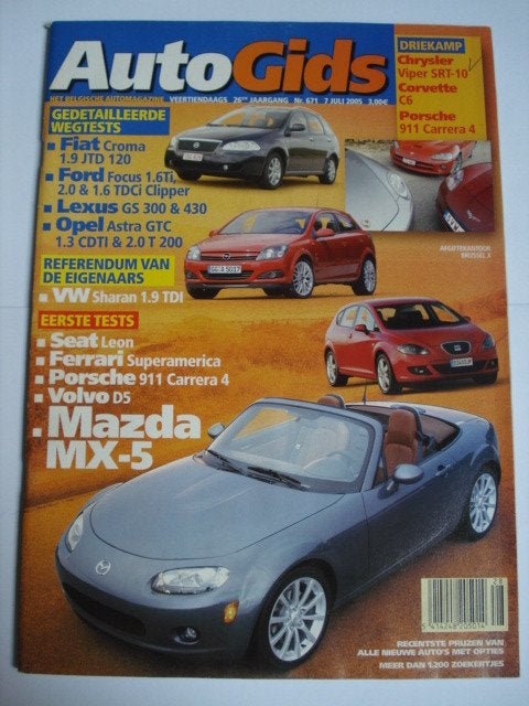 AutoGids 671, Boeken, Auto's | Folders en Tijdschriften, Gelezen, Algemeen, Verzenden