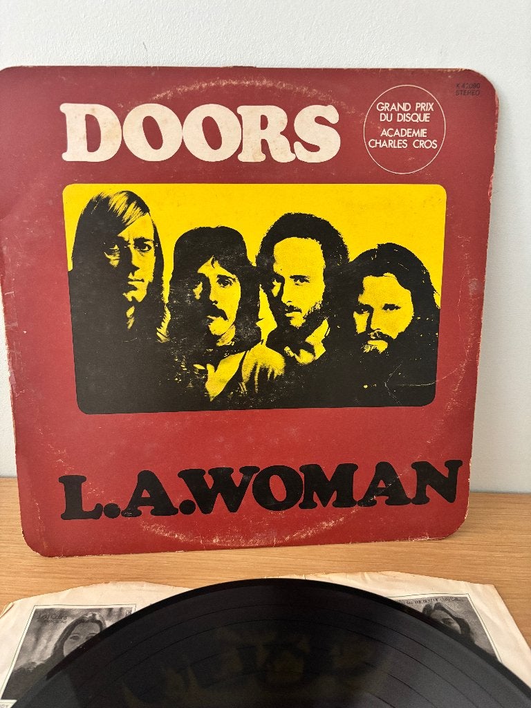 LP - The Doors - Los Angeles Woman, CD & DVD, Vinyles | Rock, Enlèvement ou Envoi, Utilisé, Blues rock, LP