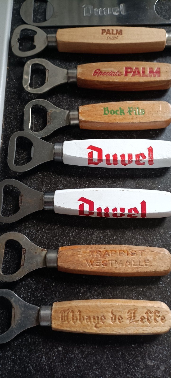 set van bier ontstopper!/aftrekkers, Verzamelen, Biermerken, Ophalen of Verzenden, Duvel