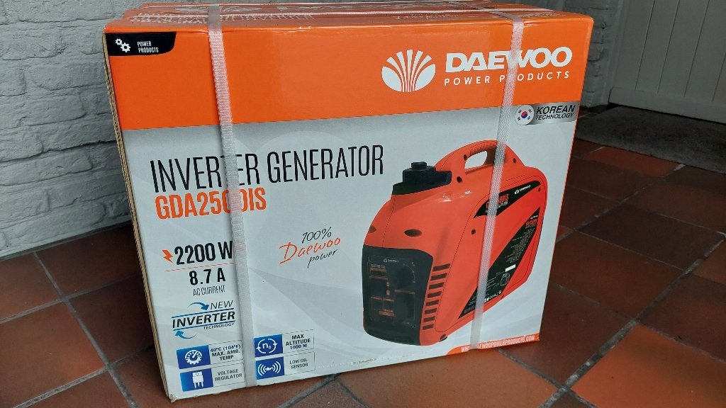 Daewoo Stroomgenerator (Silent / Omvormer), Enlèvement, Neuf, Moins de 5 kVA, Essence
