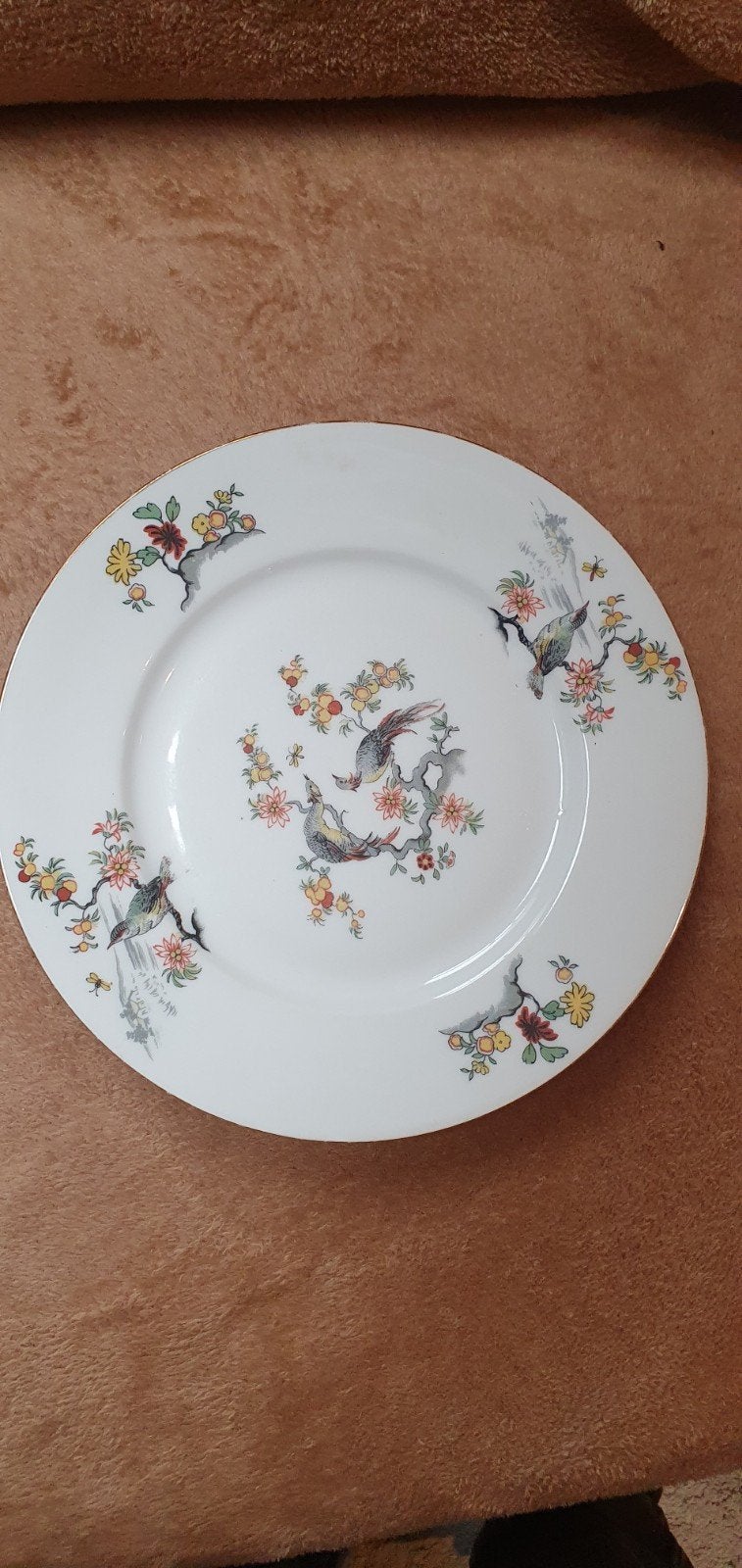 « Assiette vintage en porcelaine de Limoges - Malbec - Année, Enlèvement ou Envoi