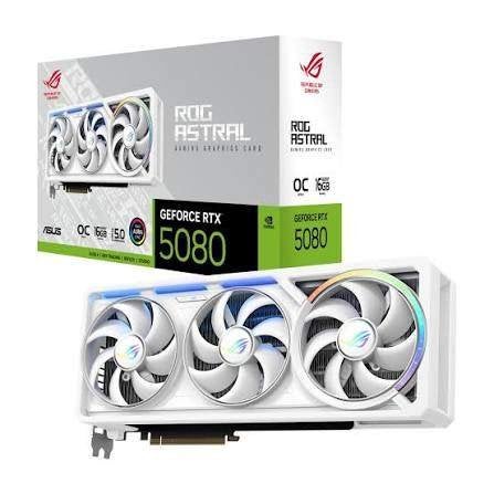 //ZOEKEN// RTX 5080 WHITE Aorus Master of Rog Astral, Overige soorten, Ophalen of Verzenden, Zo goed als nieuw, PCI-Express 5