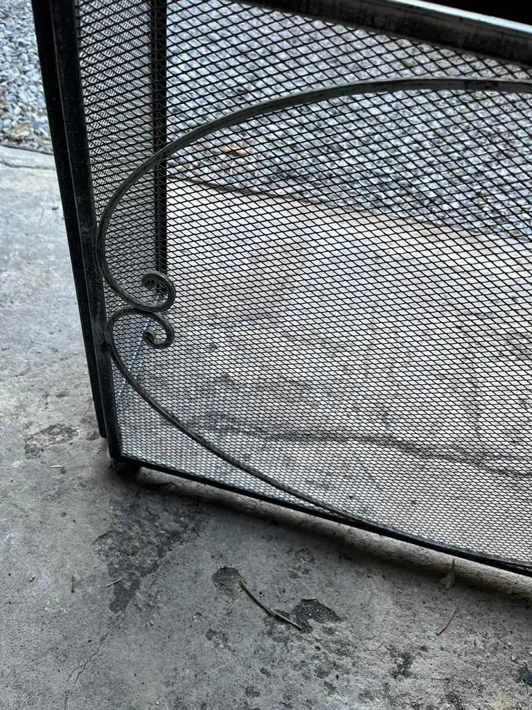 Grille pare feu fer forge, Enlèvement, Comme neuf