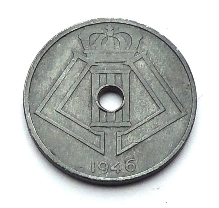 1946 25 centimes FRNL, Verzenden, Metaal, Losse munt