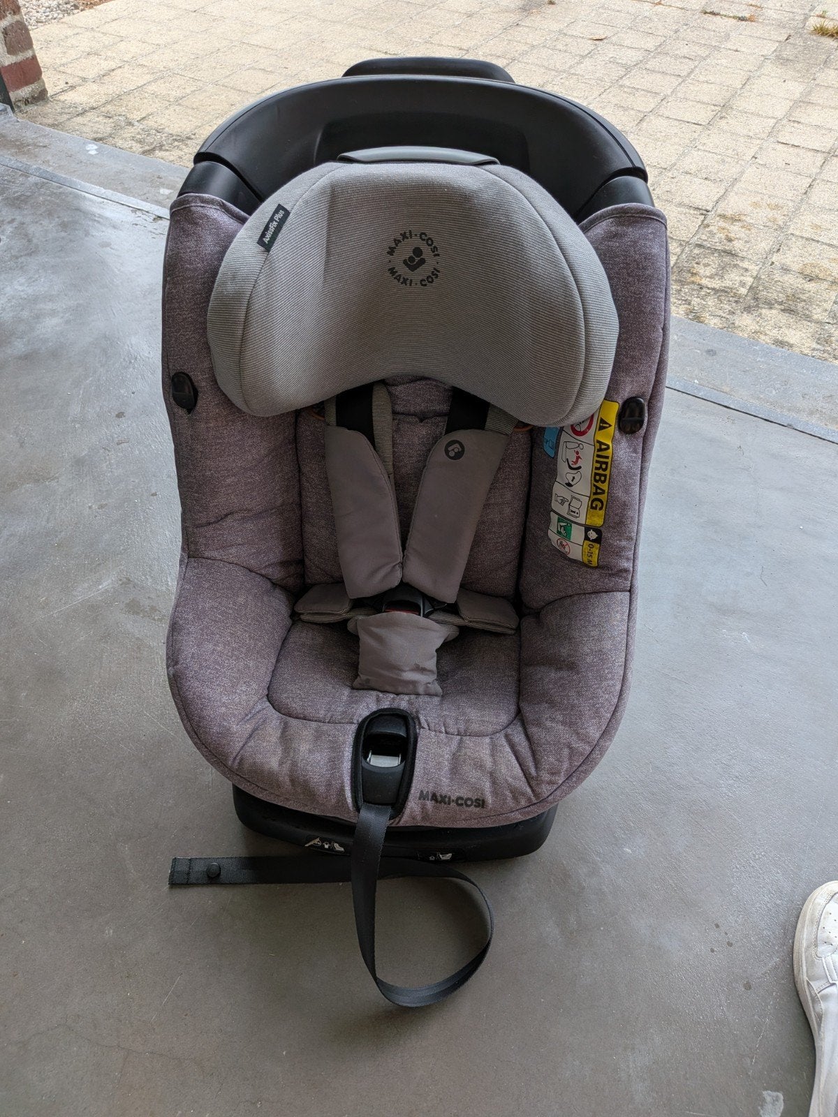 Maxi-Cosi AxissFix Plus. 0-19kg. isofix, Ophalen, 0 t/m 18 kg, Verstelbare rugleuning, Zo goed als nieuw