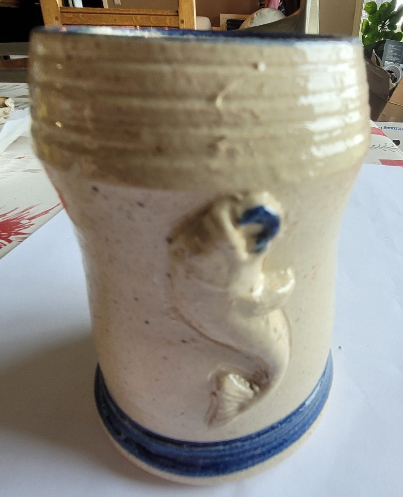 Très beau pot en grès Orval, Ophalen of Verzenden