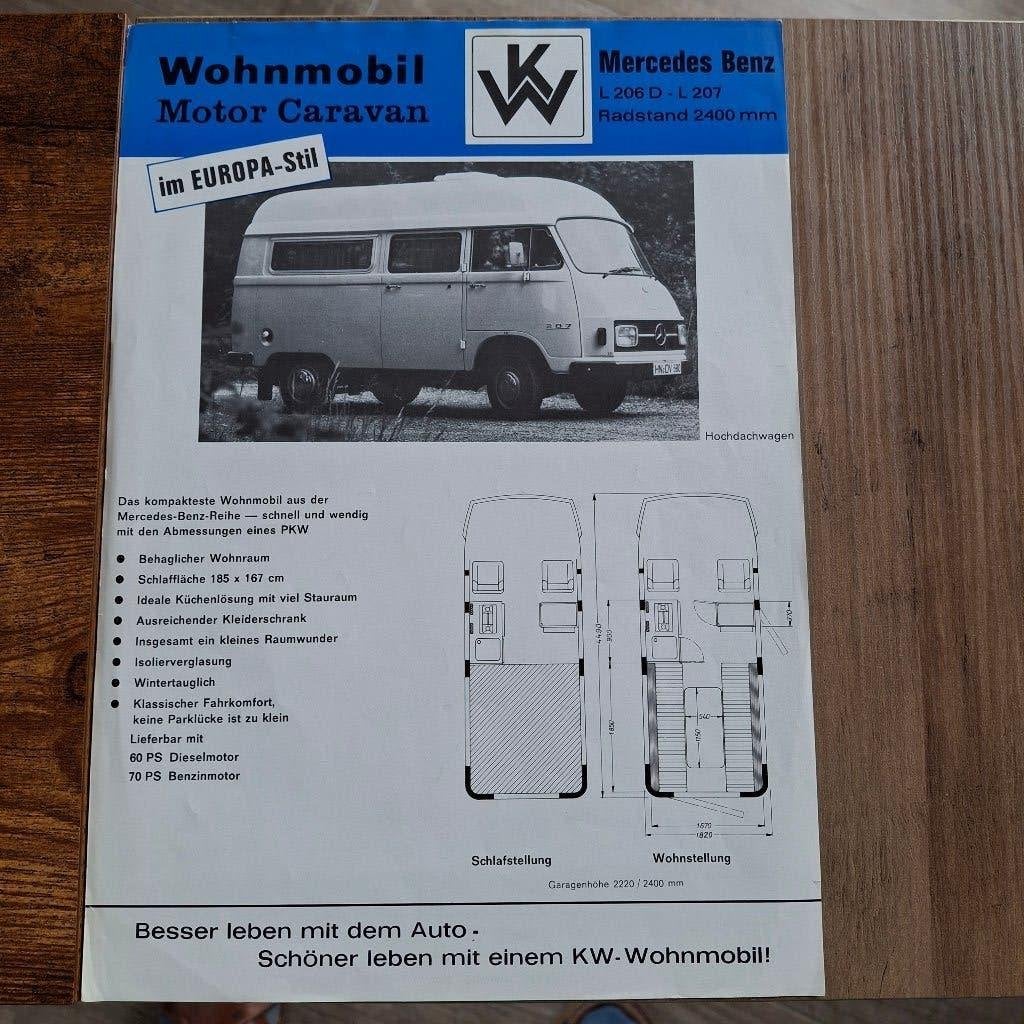 Wohnmobil  Mercedes Benz im EUROPA-Stil, Boeken, Ophalen of Verzenden, Nieuw, Mercedes