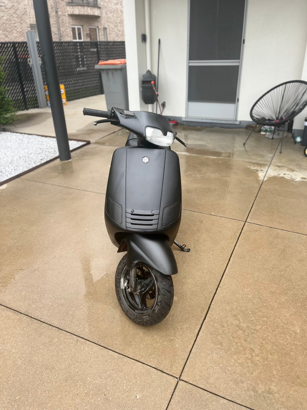 Zwarte Piaggio Zip Type 1 2T 50cc, Fietsen en Brommers, Snorfietsen en Snorscooters, Ophalen, Gebruikt, Piaggio