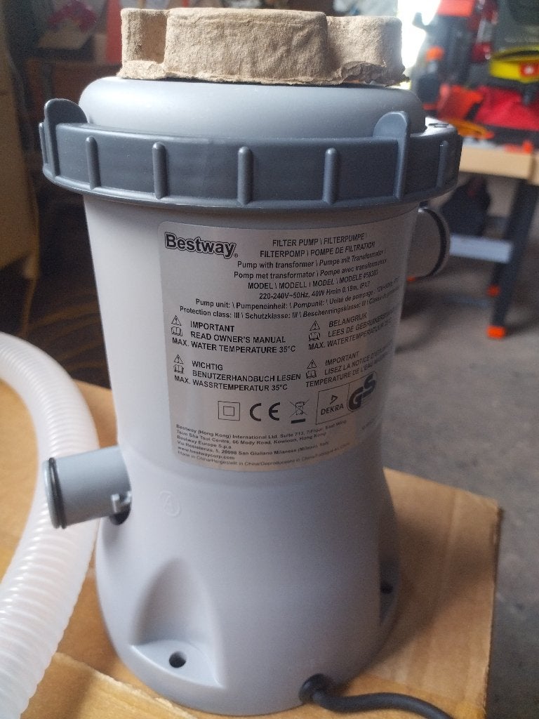 Bestway zwembad filterpomp, Ophalen, Nieuw, Zwembadpomp