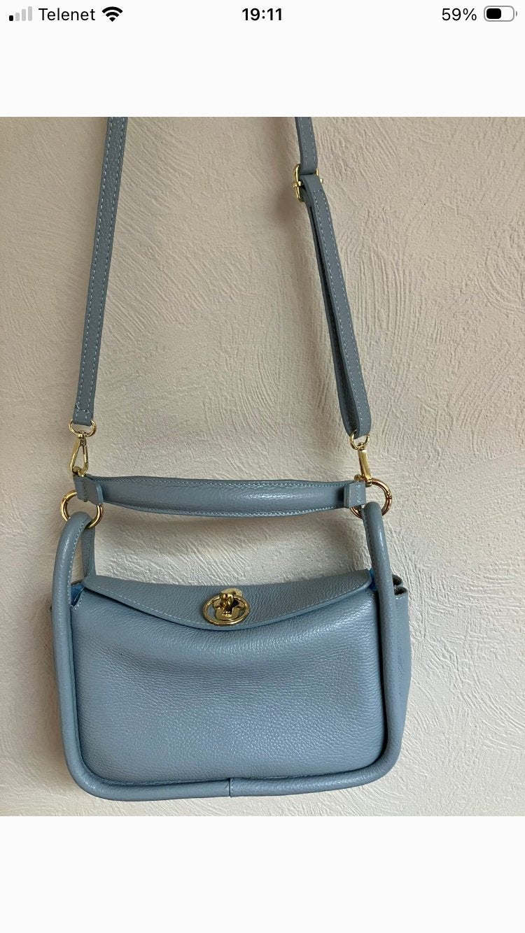 Lederen handtas, Bijoux, Sacs & Beauté, Enlèvement, Comme neuf