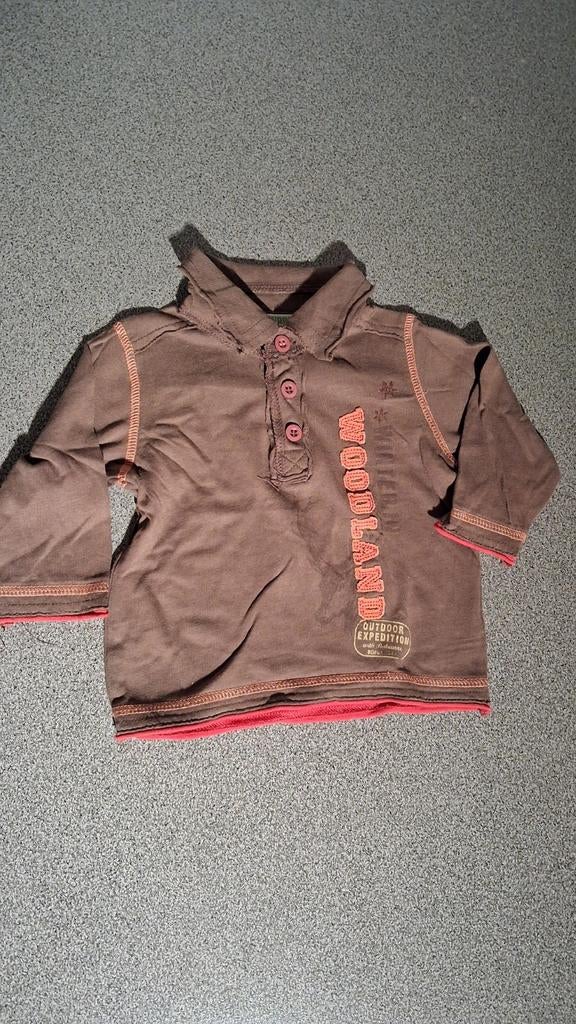 Longsleeve Babeurre maat 68, Kinderen en Baby's, Babeurre, Ophalen of Verzenden, Zo goed als nieuw, Jongetje