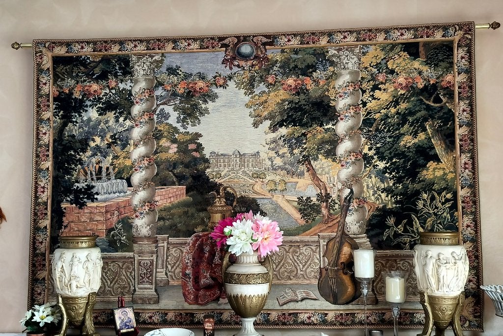 Tapisserie, Beige, Tapisserie murale, 120 cm, Comme neuf