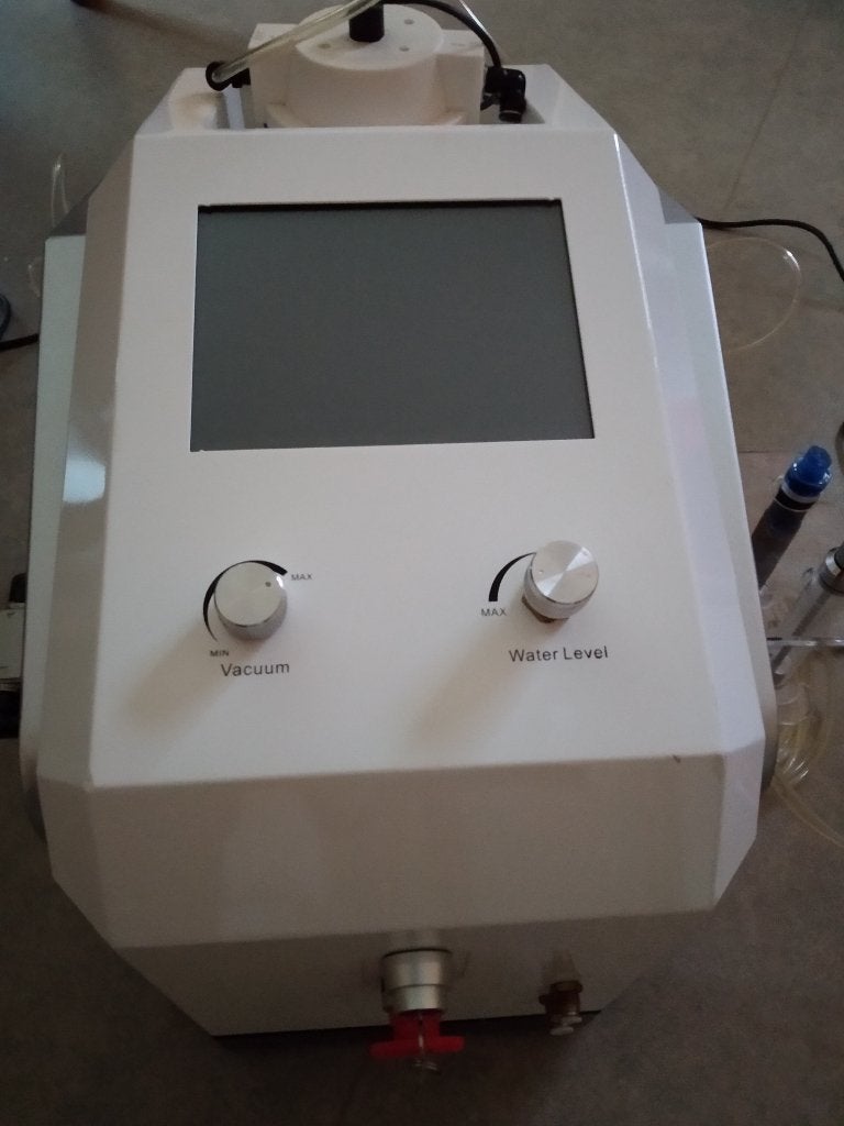 Machine Hydro dermabrasion pro, Enlèvement