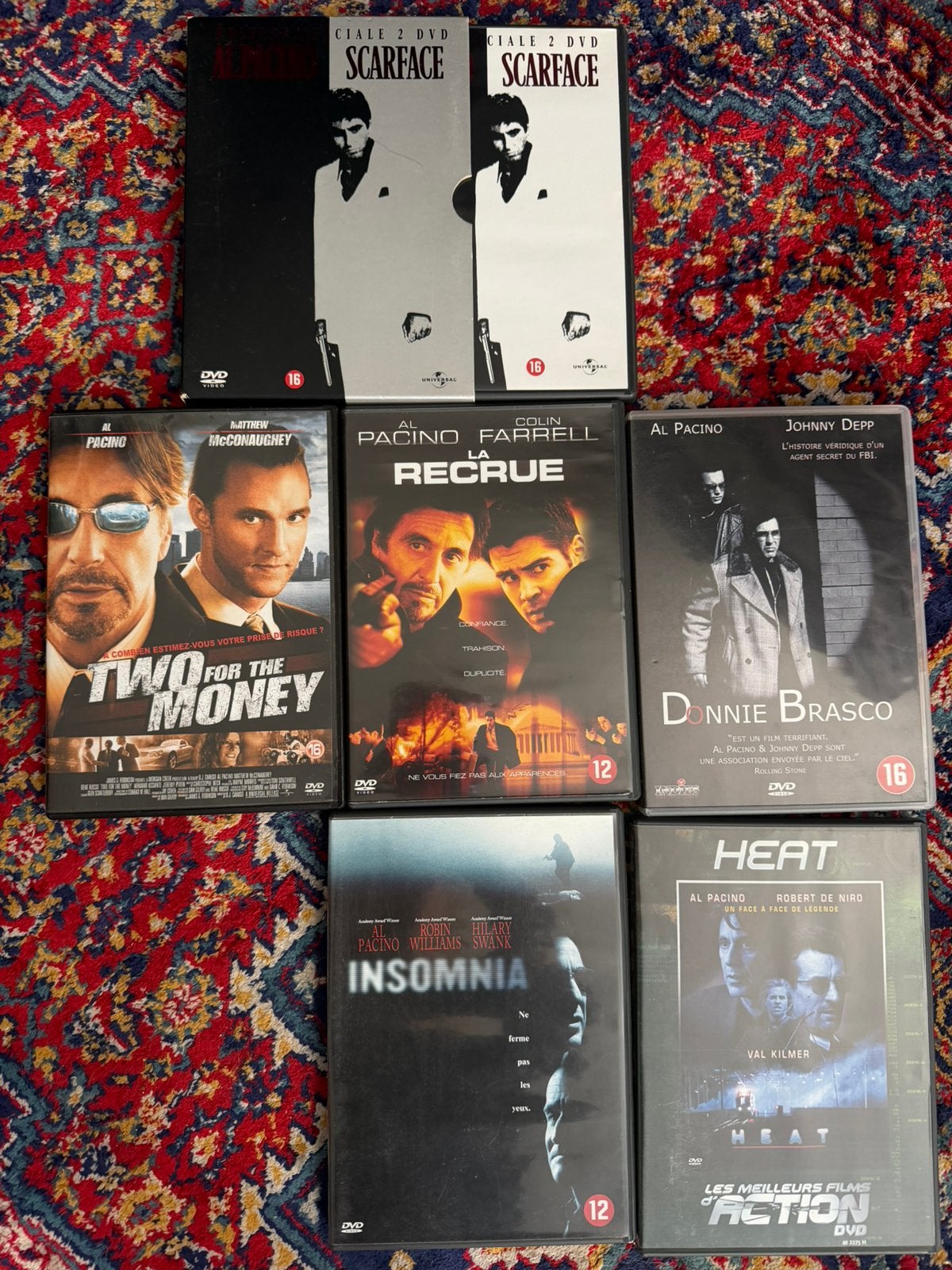 2.  DVD Al Pacino Collector : Zéro Wi-Fi, Zéro Bug, CD & DVD, Enlèvement, Comme neuf, Signé