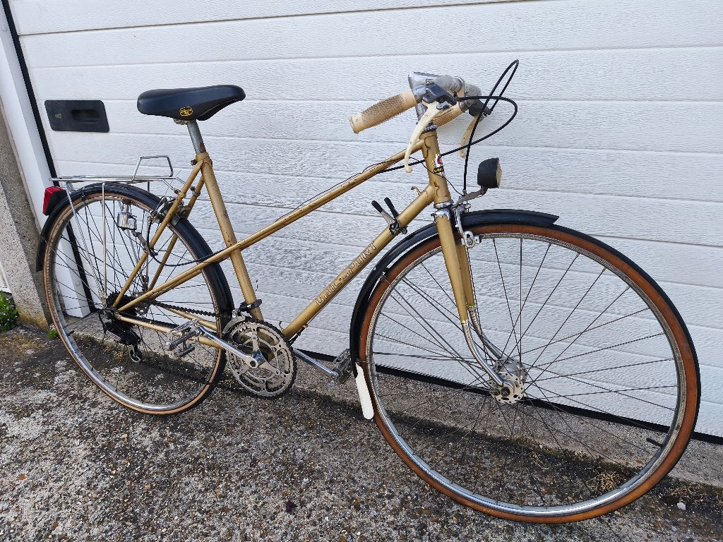 Vintage halve racefiets voor dames, 51 tot 55 cm, Ophalen, Velgrem, Jaren '60 of nieuwer