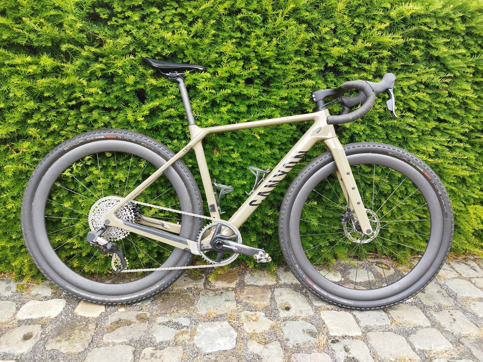 Carbon canyon grizl axs, Carbon cockpit,, wielen, etc, Enlèvement, Carbone