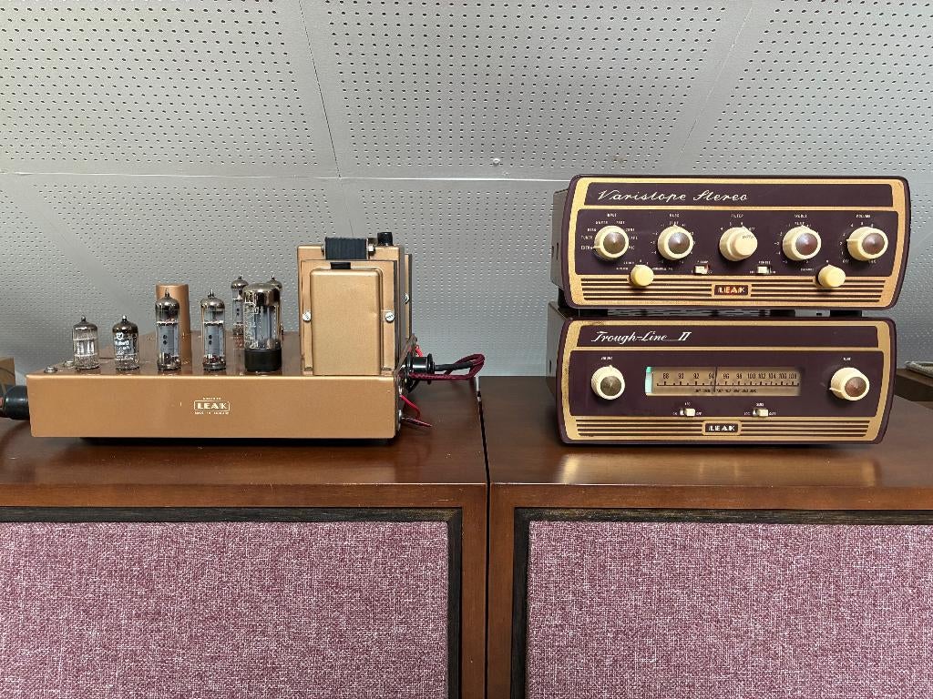 LEAK ST20 + LEAK Varislope Stereo + Through-Line II FM Tuner, Ophalen, Versterker