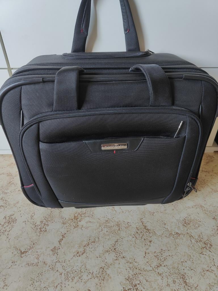 Samsonite Pro-DLX reeks Laptoptas – Stevig & professioneel, Ophalen, Zo goed als nieuw, Trolleytas