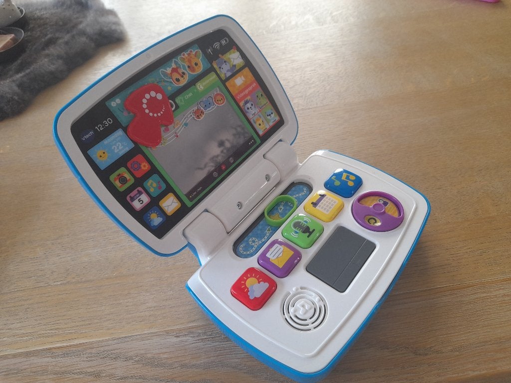 Vtech laptop, Kinderen en Baby's, Ophalen, Zo goed als nieuw