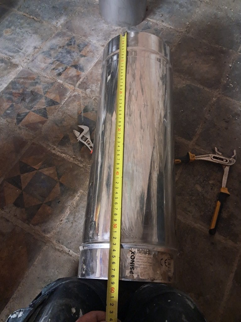 Metaloterm conduit de fumée extensible, Enlèvement ou Envoi, Neuf, Autres types, Fumée