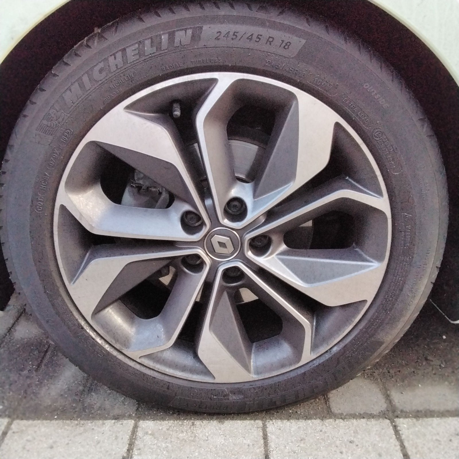 4 originele jante's (met sensor) voor renault talisman, Auto-onderdelen, Banden en Velgen, Ophalen of Verzenden