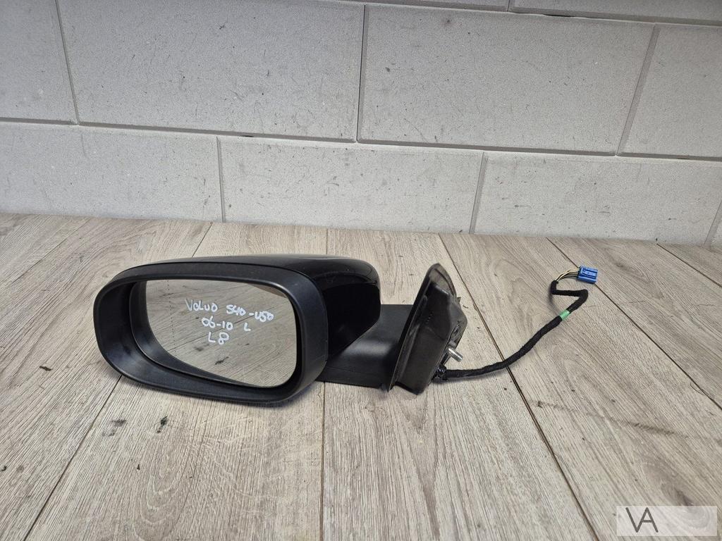 Volvo S40 en V50 2006 tot 2010 spiegel links 8 draden zwart, -, -, -, Enlèvement ou Envoi