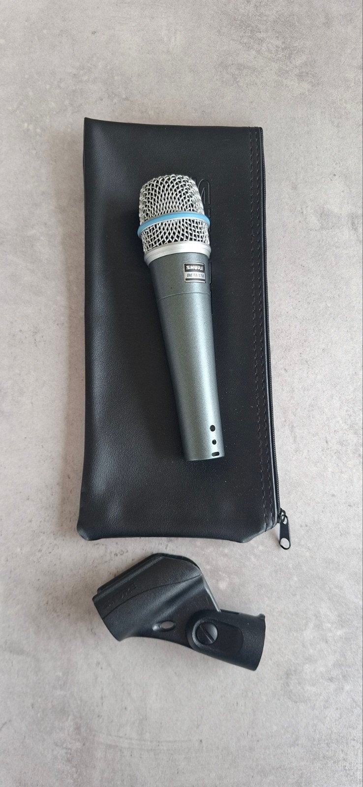 Shure Beta 57A, Muziek en Instrumenten, Microfoons, Ophalen, Zo goed als nieuw, Instrumentmicrofoon