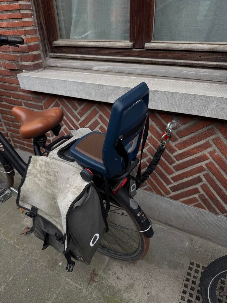Qibbel achterzitje kinderen, Ophalen, Zo goed als nieuw, Achterzitje