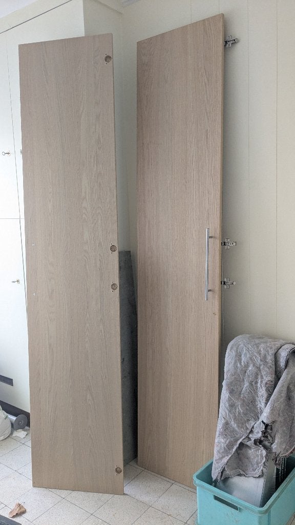 FORSAND kast deuren voor kledingkast pax 50x263cm x2, Ophalen, Gebruikt, 200 cm of meer, 50 tot 100 cm