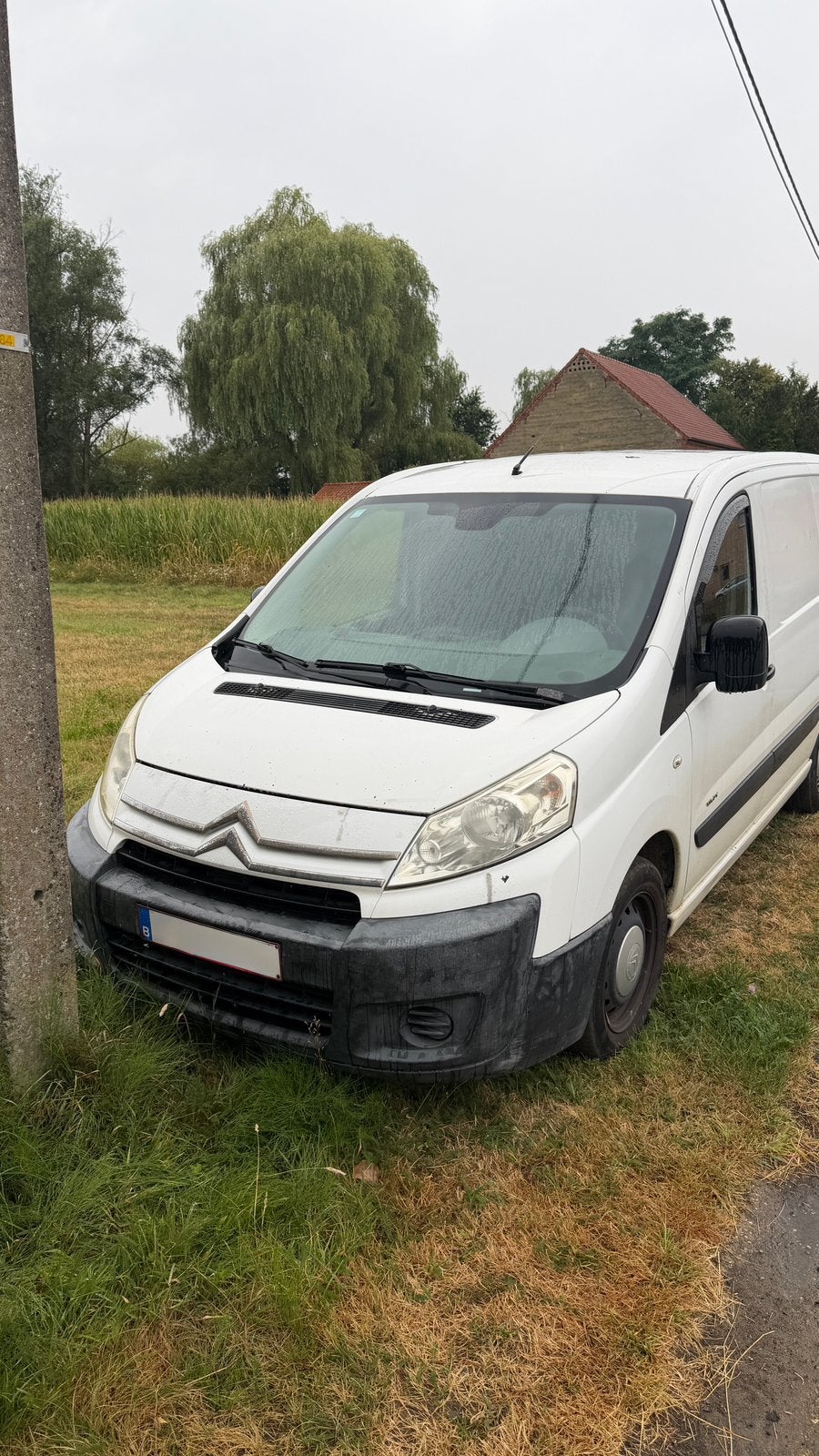 Citroën Jumpy 2007, Autos, Camionnettes & Utilitaires, Particulier, Citroën, Diesel, Euro 4, 4 portes, Boîte manuelle, Blanc, Noir